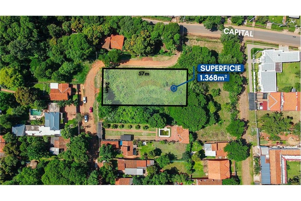 Vendo amplio terreno en Luque loma merlo