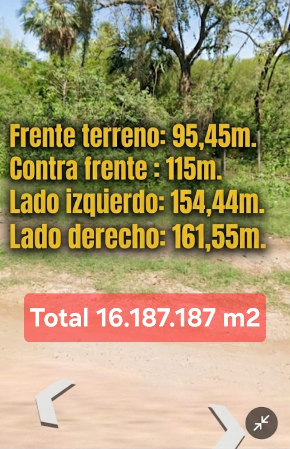 Terreno De 16.187m2 En Chacoi — foto 4