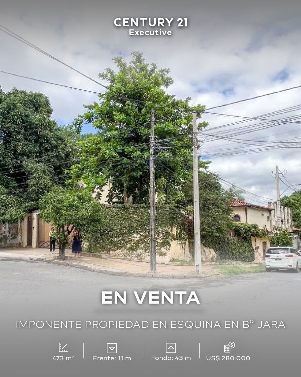 Vendo esquina en barrio Jara