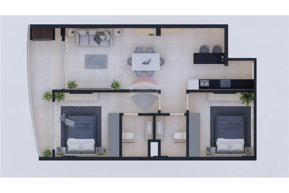 Departamento de 2 dormitorios en AYRE Santa Teresa, foto 4