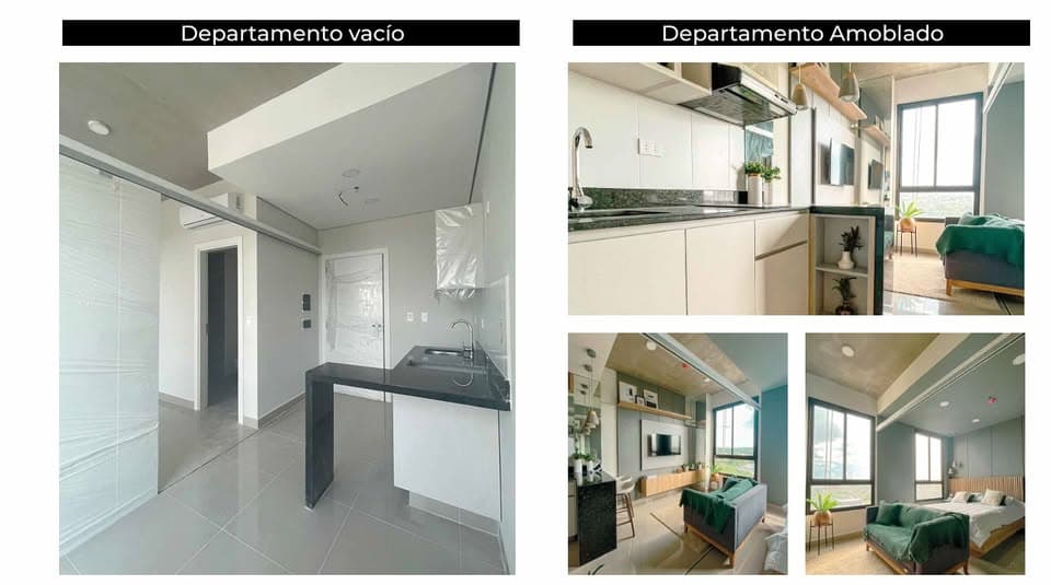 Monoambiente en alquiler zuba by eleva b° Jara Asunción, foto 2