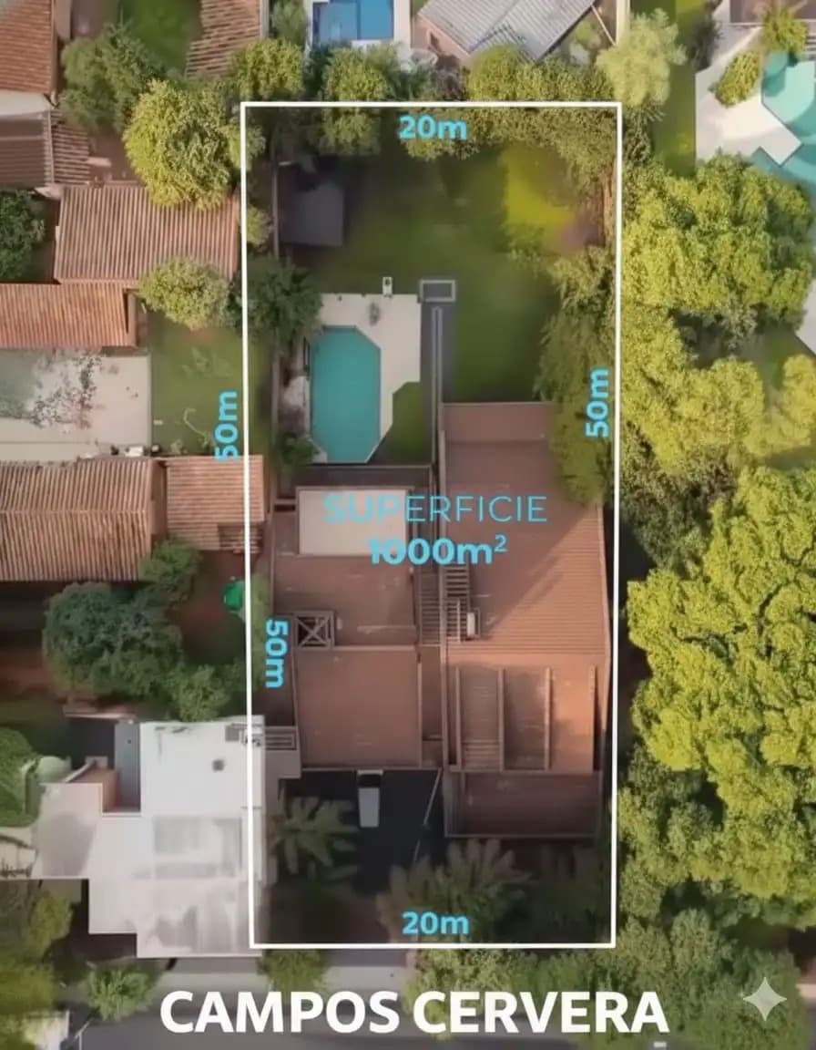 En Venta Terreno De 1000m2 Sobre Campos Cervera — foto principal