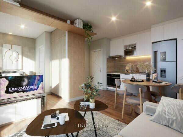Departamento de 2 d en Recoleta, proxima entrega, foto 1