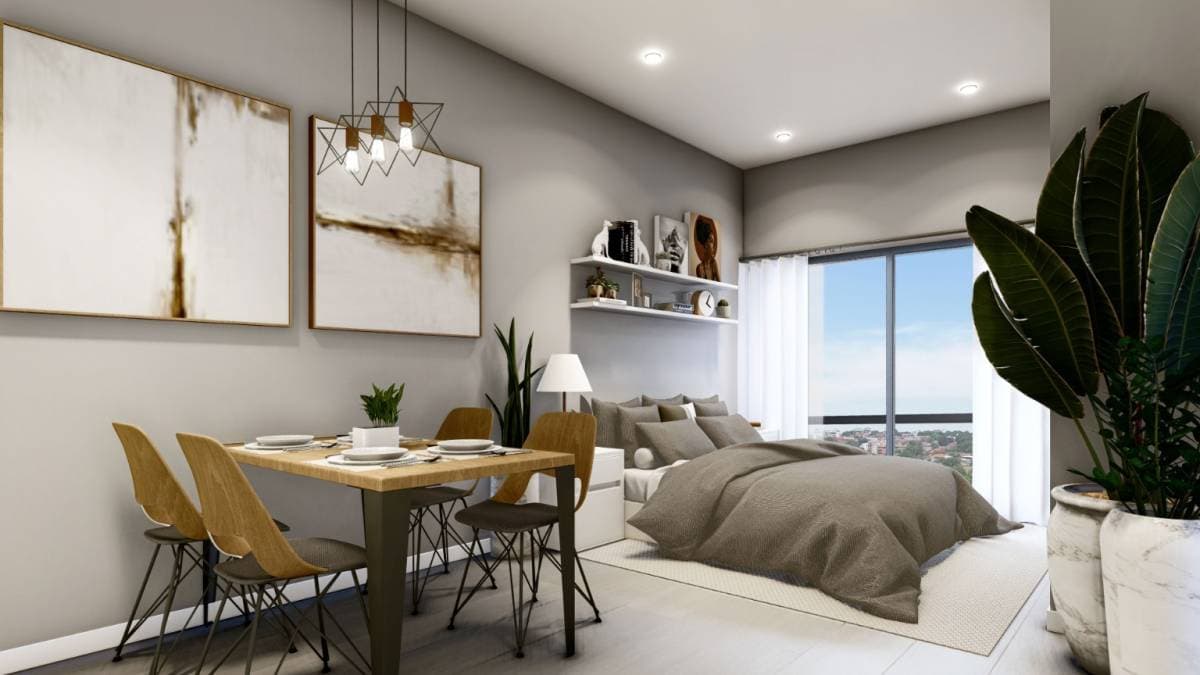 Monoambiente Edificio LIVING Trinidad, foto 4