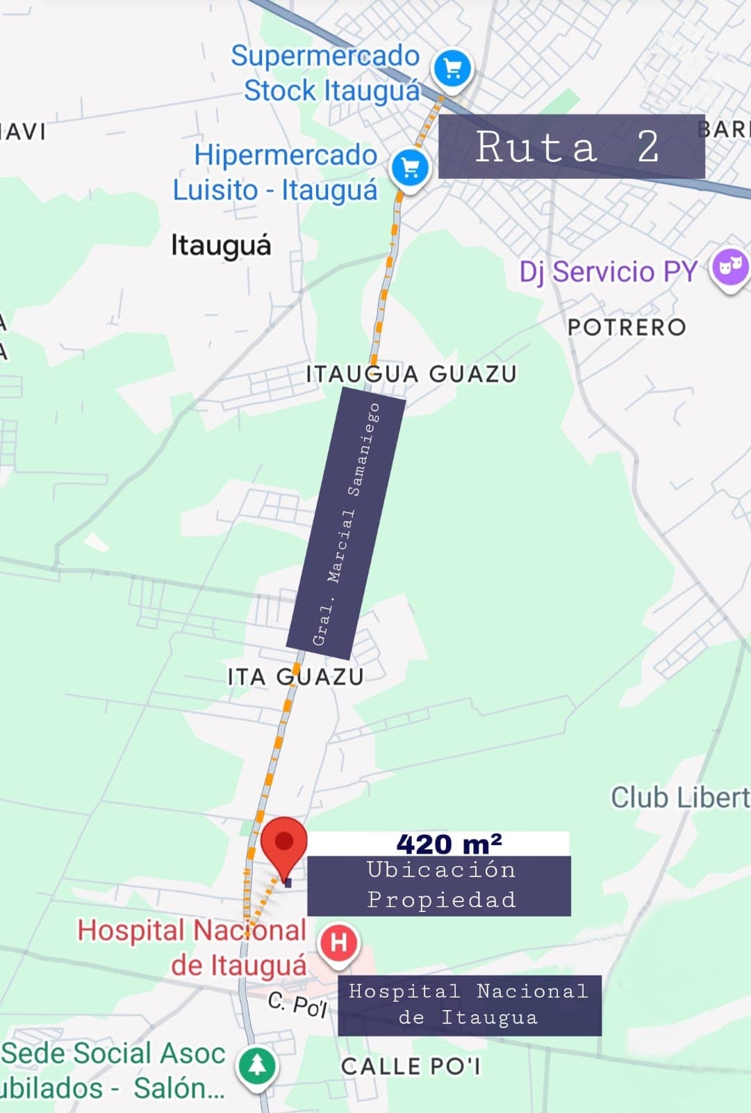 Terreno Ideal A Pasos Del Hospital Nacional De Itauguá, foto 5