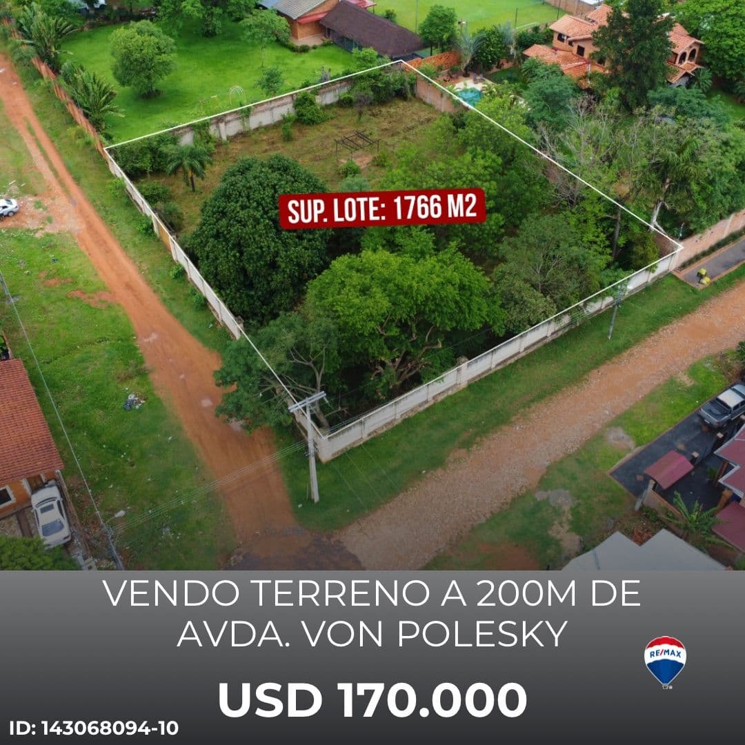 Venta terreno Villa Elisa
