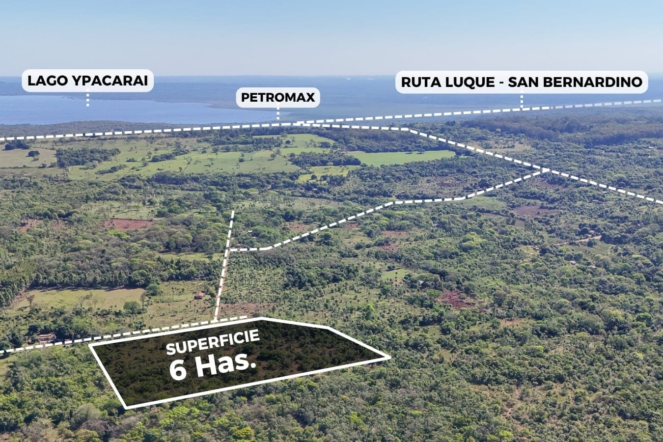 6 Hectáreas en Venta en Altos Itagaza | Ideal Loteamiento o Desarrollo — foto 2