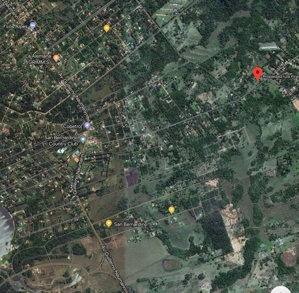 Hermoso terreno de 3.000m2 San Bernardino