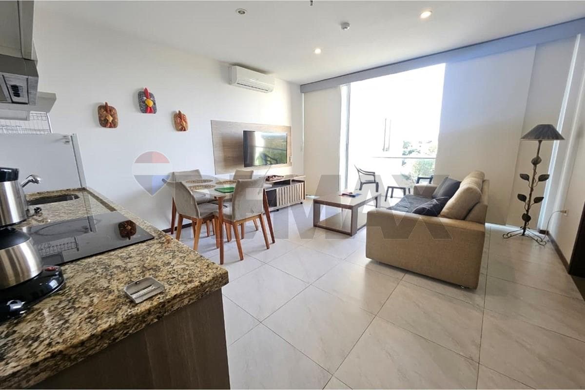 Dpto 1 dorm amoblado - barrio los laureles, foto 1