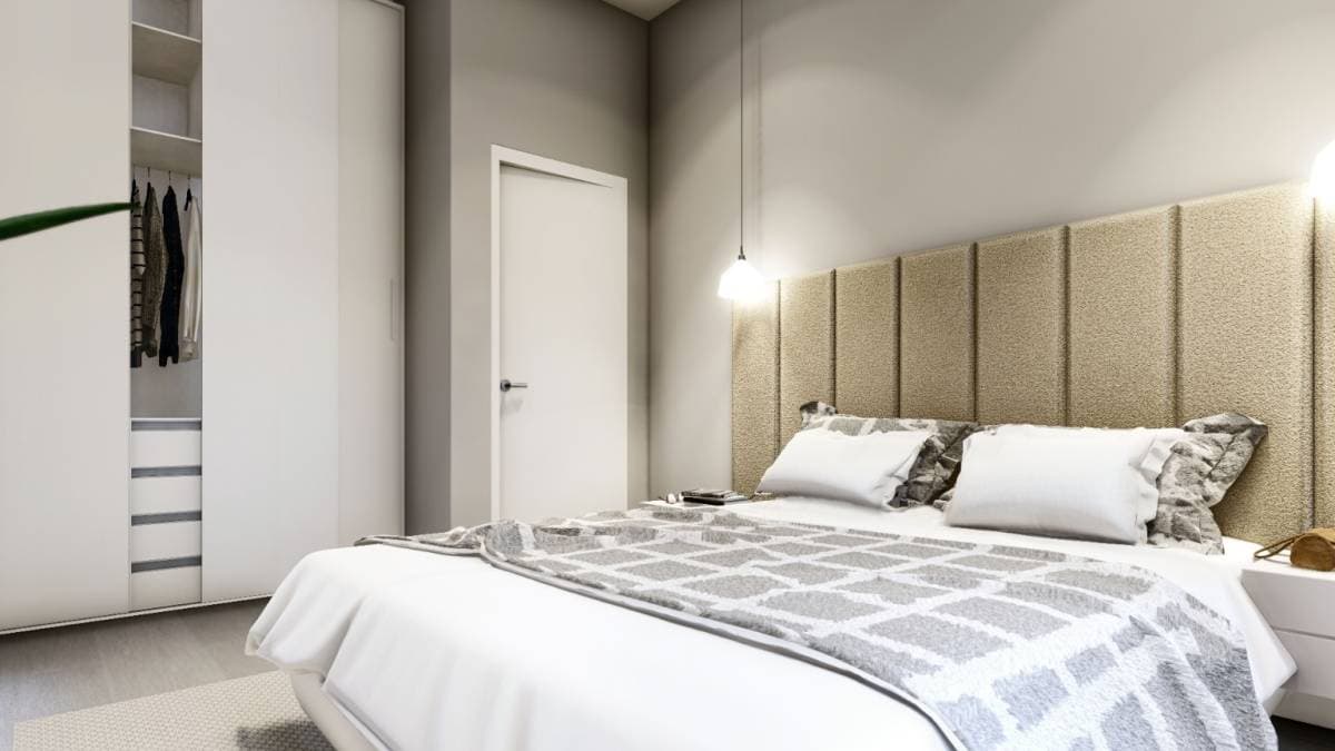 Departamento en pozo de 1 dormitorio edificio living Trinidad - Asunción, foto 3
