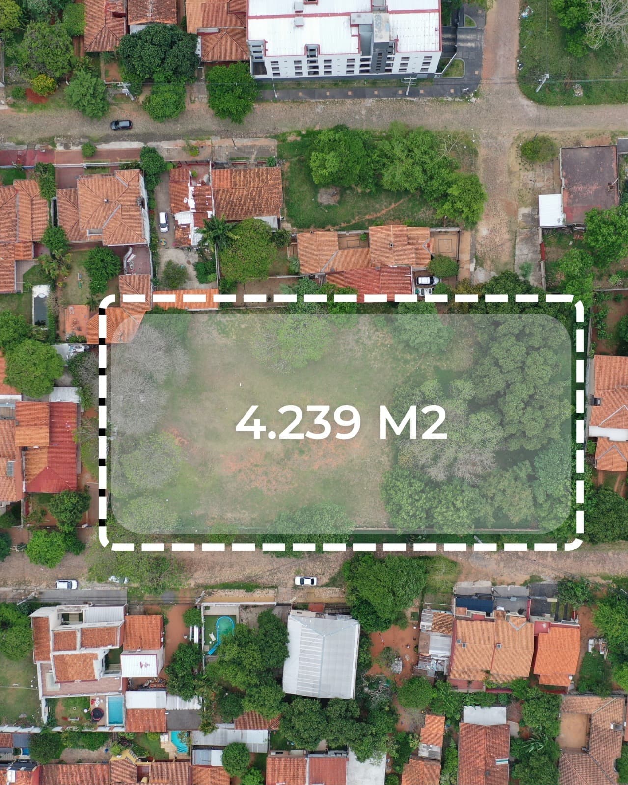 Terreno en Lambaré de 4239 m2 en venta en zona residencial, foto 1