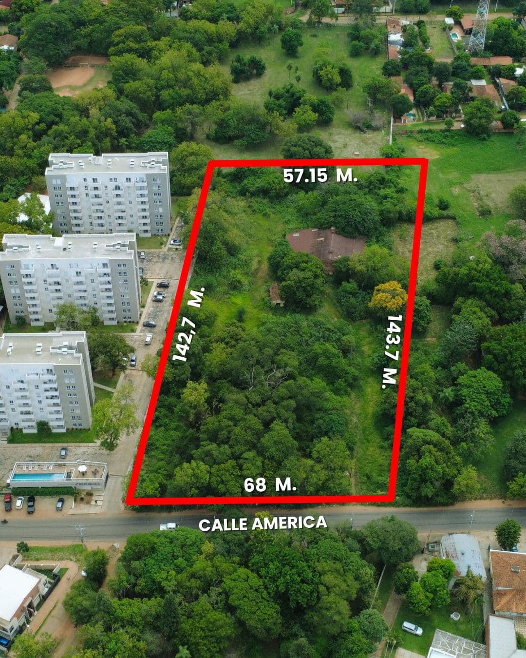 En venta 8.947 m2 en Luque