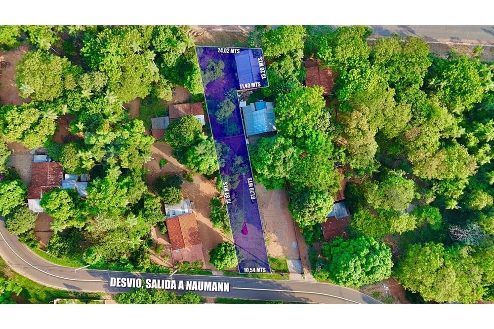 Terreno 957 m2 con doble salida en San Bernardino