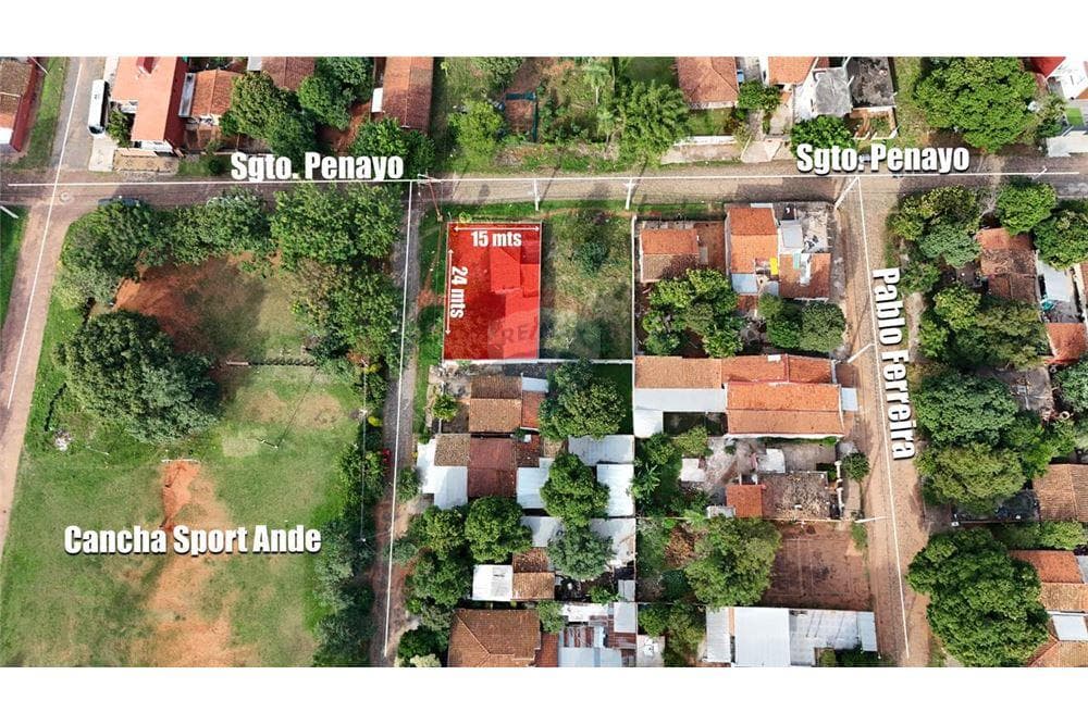 Vendo terreno con casa a demoler
