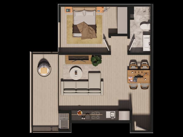 Departamento en living Trinidad, foto 3