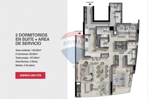 Departamento PREMIUM en pozo . Edificio The Address