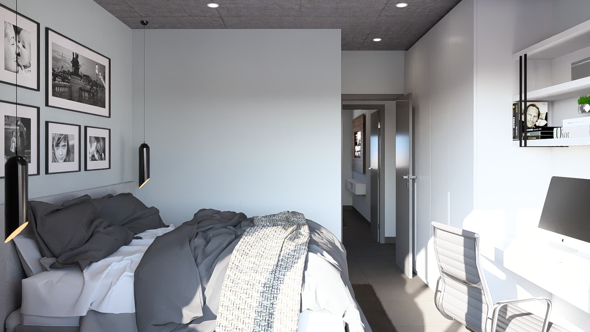 Departamento 2 habitaciones – ykua satí, Asunción, foto 4