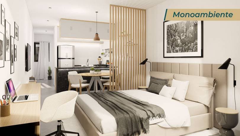 Monoambiente en pozo, edificio premier, barrio Las Lomas, foto 1