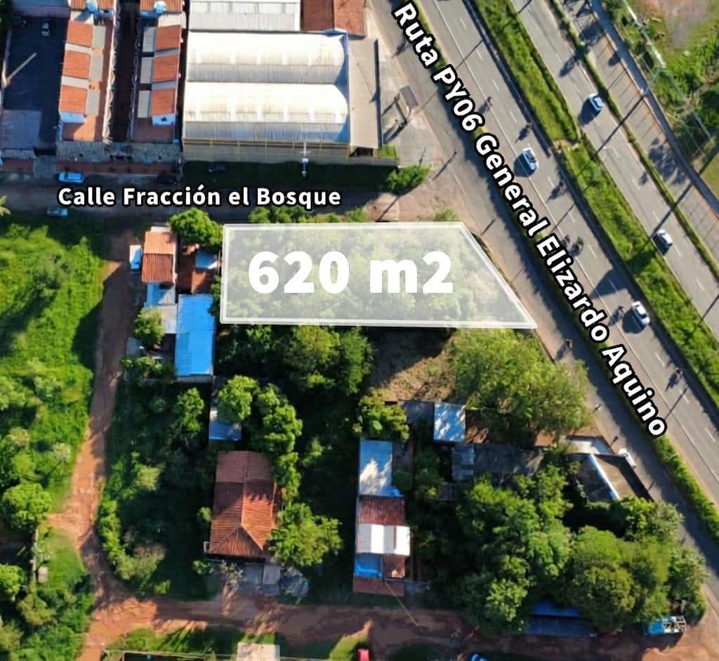 Terreno sobre colectora