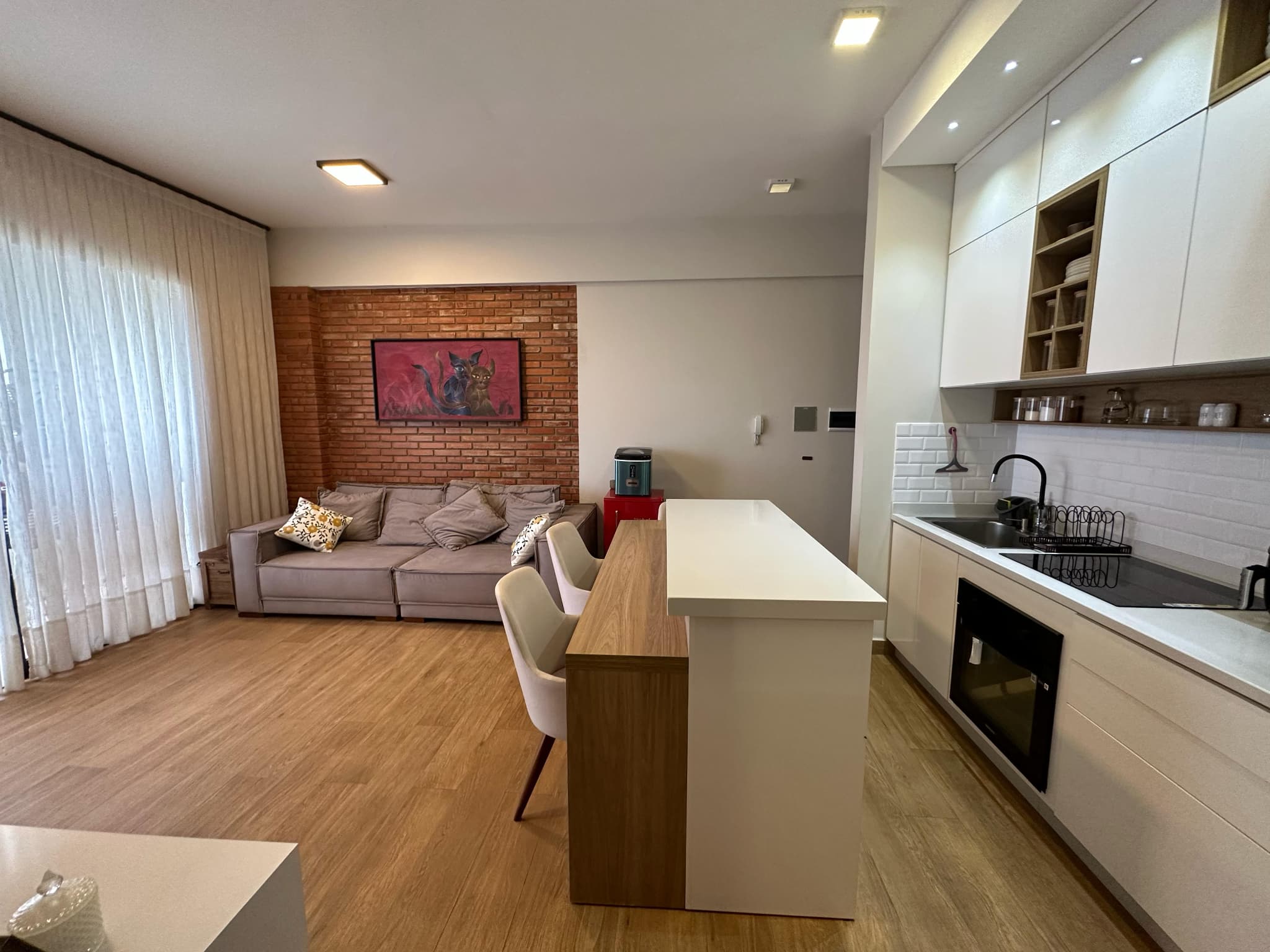 Exclusivo departamento de 2 dormitorios, totalmente amoblado y equipado, edificio gonnet, km 8, cde, foto 4