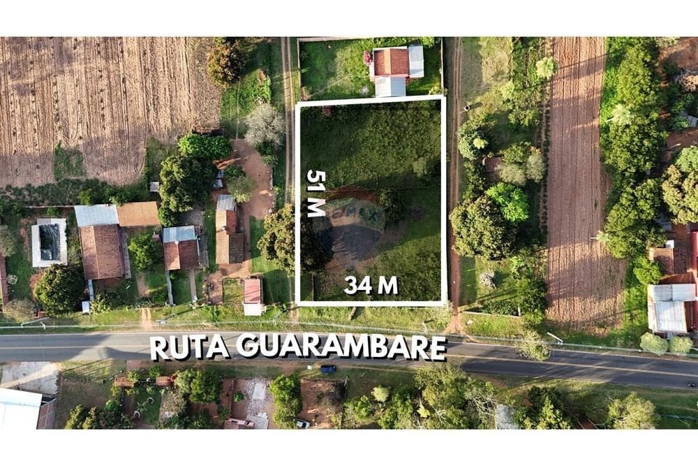 Gran terreno en esquina en Ypané – 1.691 m², foto 3