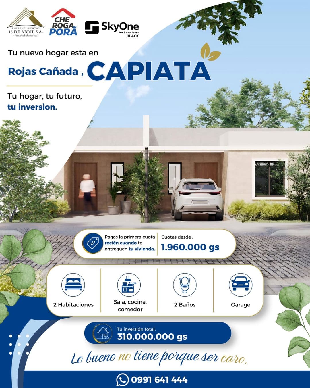 Vendo Casas En Capiata (Rojas Cañada)