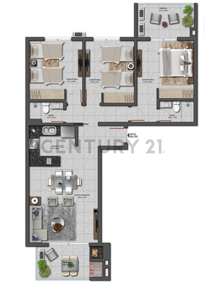 En venta departamento monoambiente edificio manantiales iturbe, foto 3
