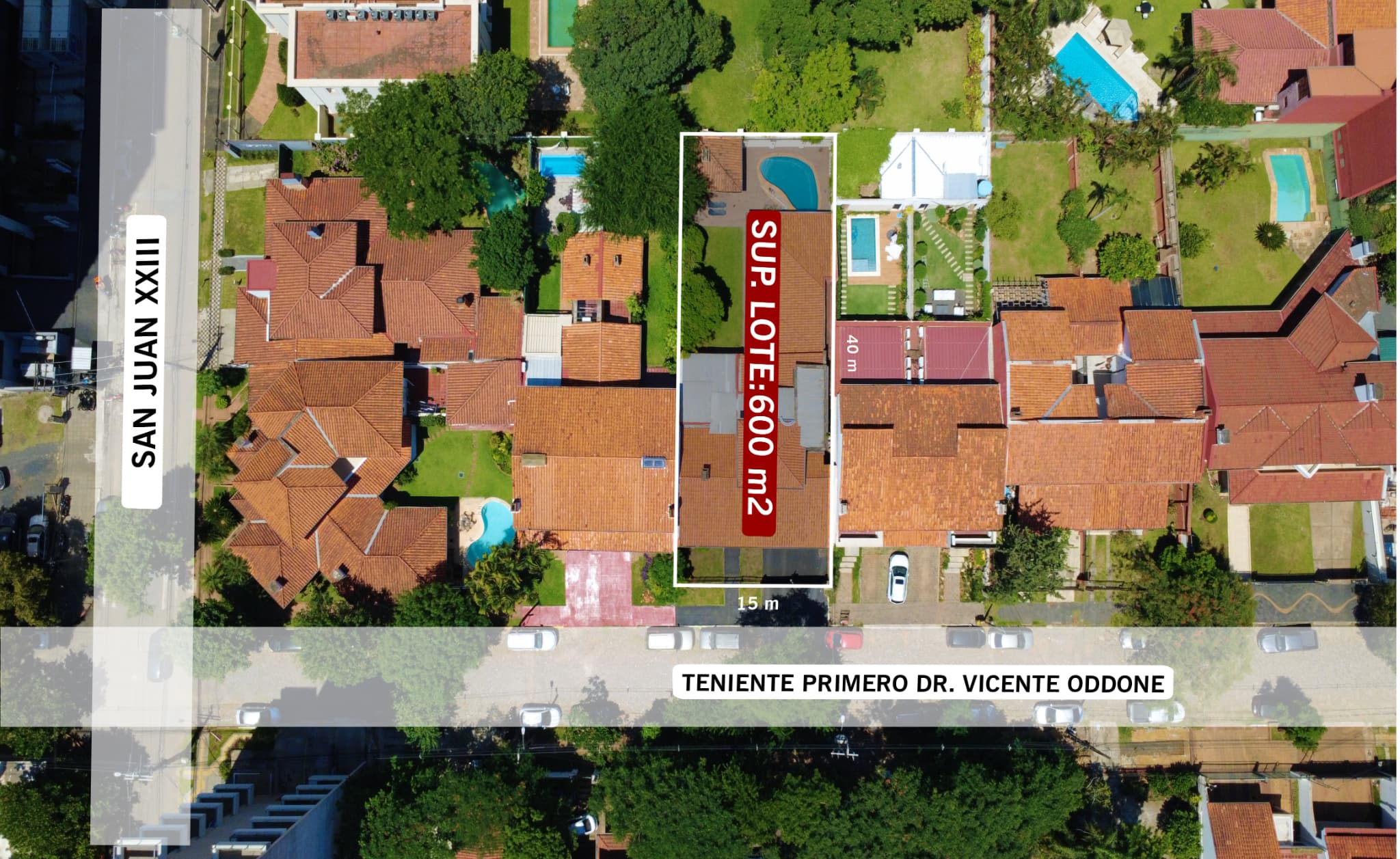Exclusivo terreno en Las Lomas