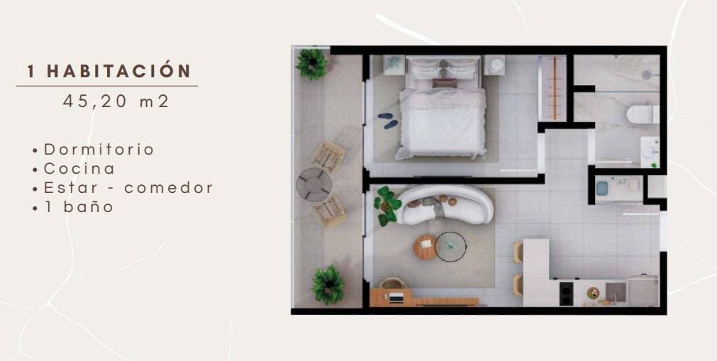 Departamento de 1 dormitorio en edificio altea tower, foto 2