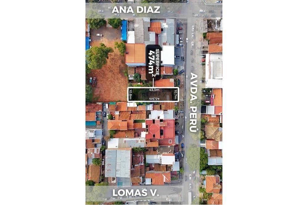 Vendo Casa a Demoler sobre Avda Perú