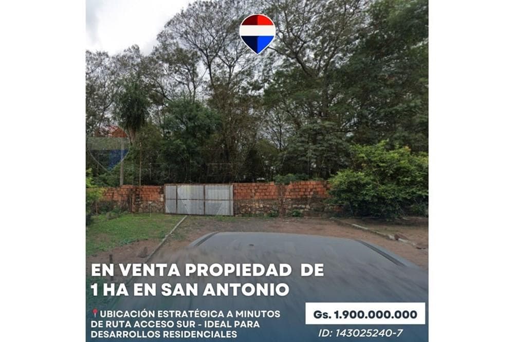 Terreno - Venta - San Antonio, Central, Paraguay, Inversión!, foto 1