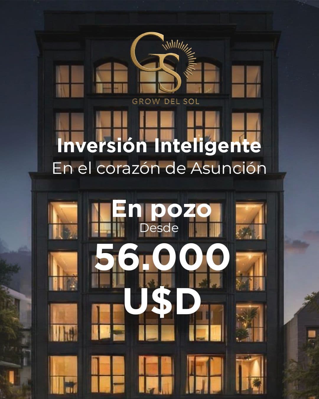 En venta departamento en pozo asuncion