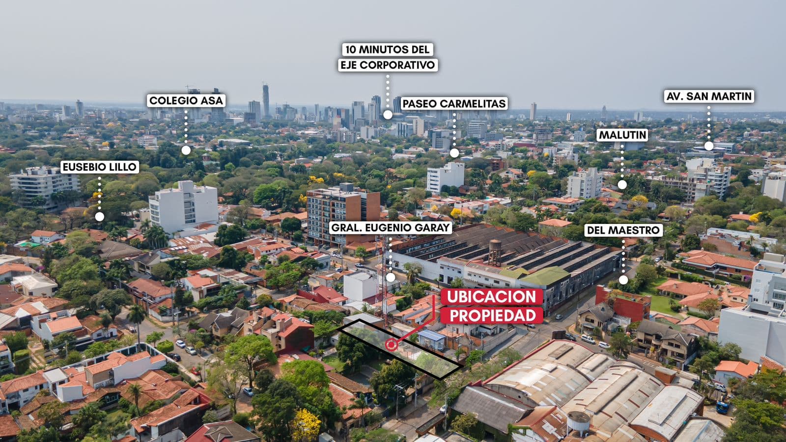 Vendo terreno en villamorra