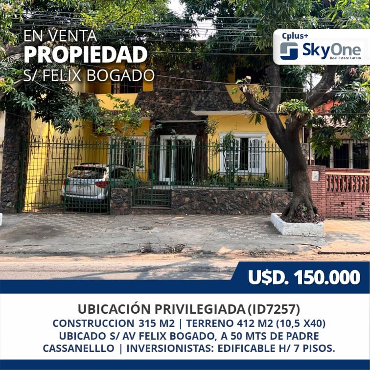 Zona felix bogado - vendo casa excelente ubicacion