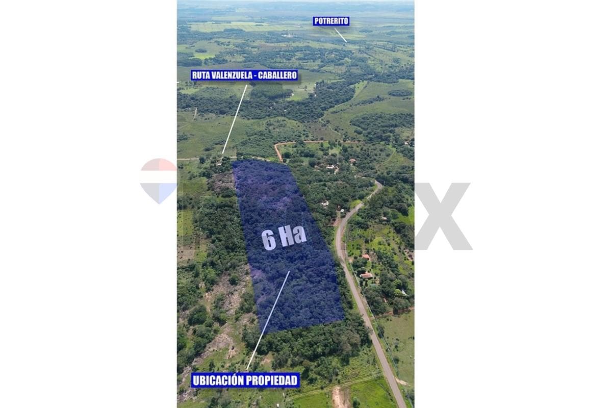 Vendo 6 hectareas en valenzuela cordillera