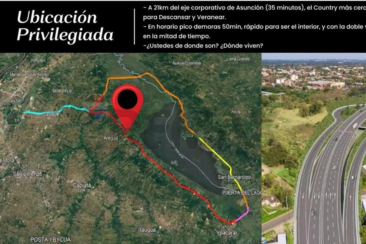 Terreno de 360 m² en Country Privado Areguá Forest - Financiación Propia, foto 5