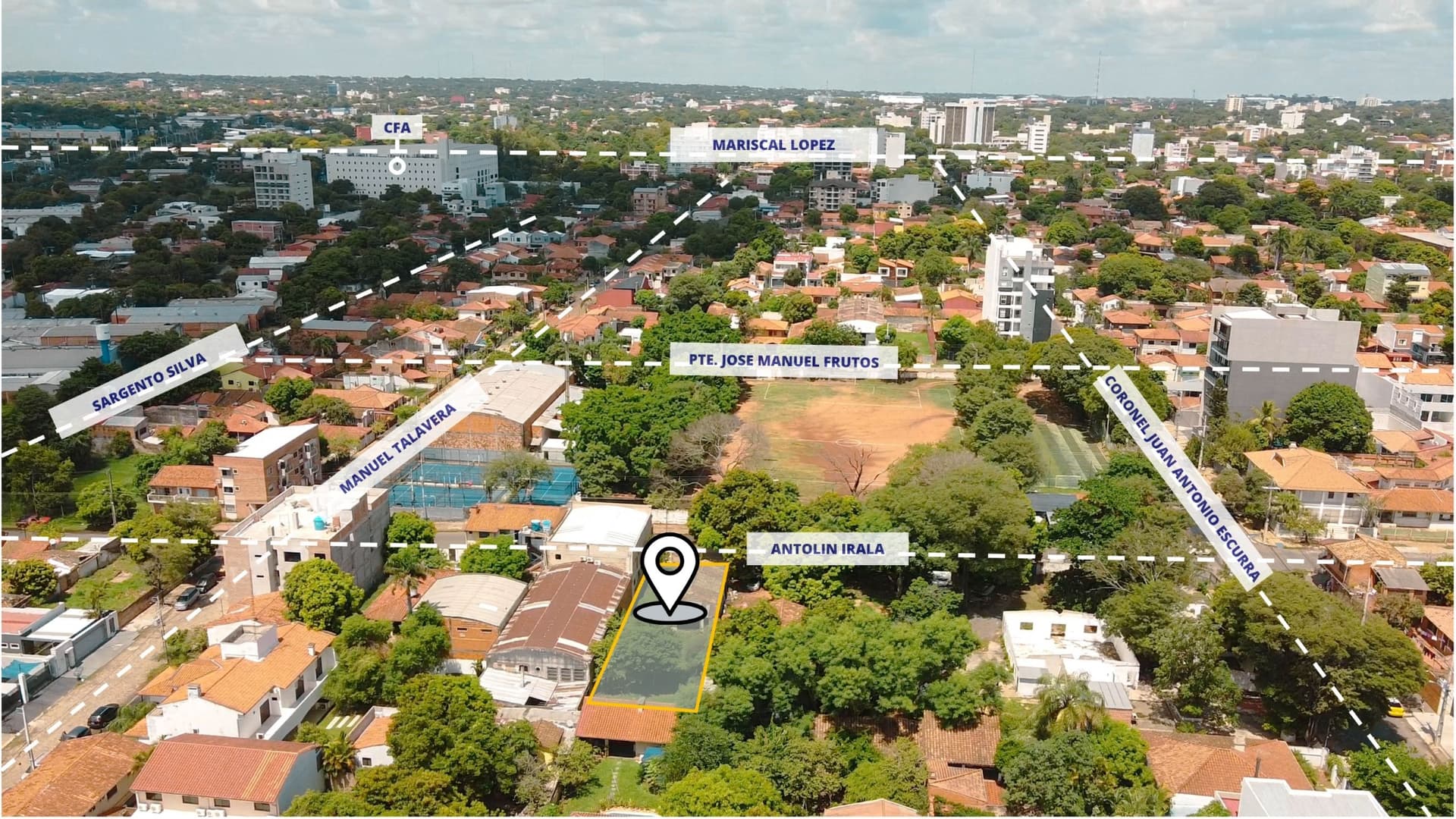 En venta terreno en en Asunción bo. Herrera, foto 5
