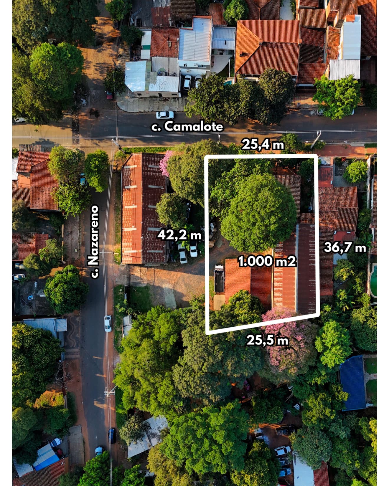 Terreno 1000m2 Con Depósito En Lambaré Zona Bruno Guggiari — foto 3