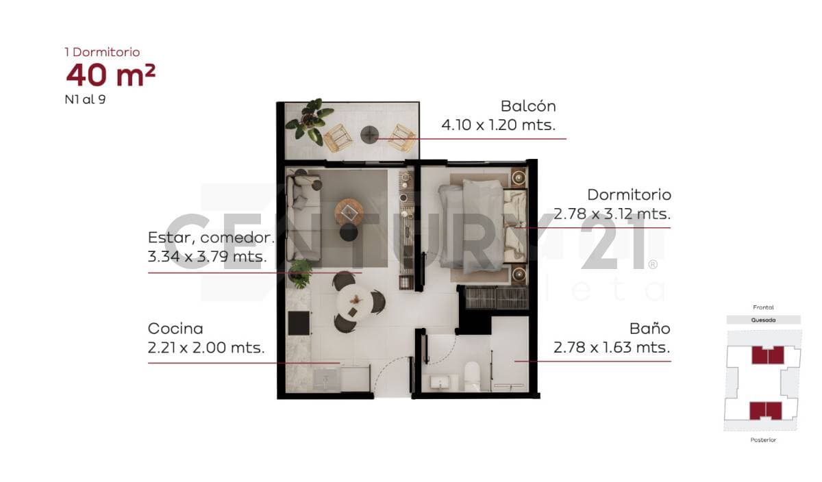 En venta departamentos en pozo - filum Recoleta, foto 2