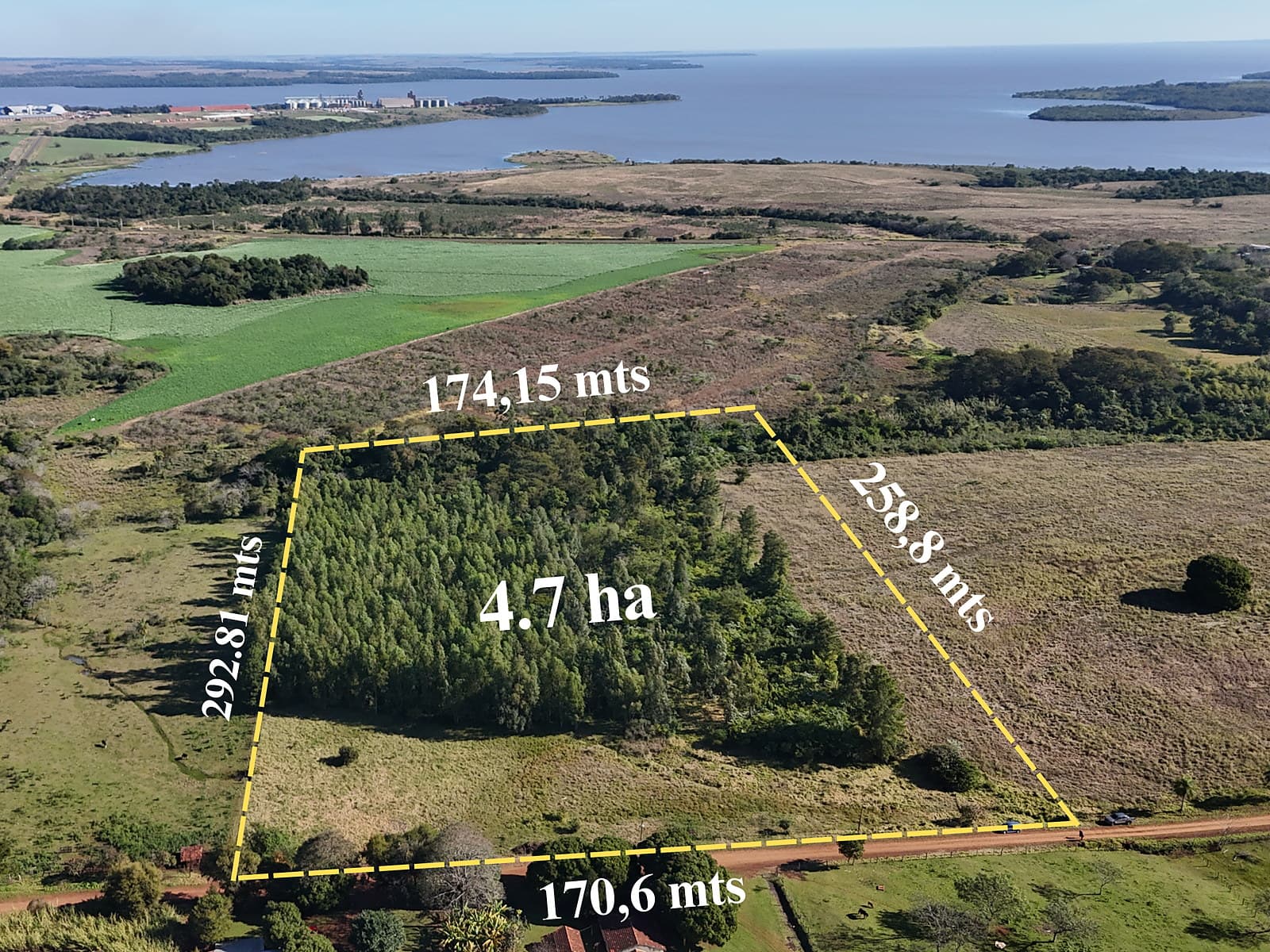 4,7 ha en San Juan del Parana - Apto para loteo, casa quinta o inversion, foto 1