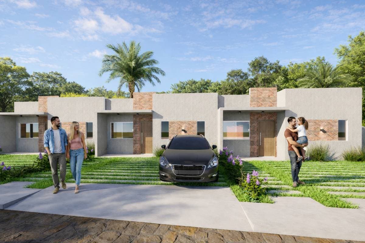 Casa en barrio vida parque | barrio cerrado en Luque