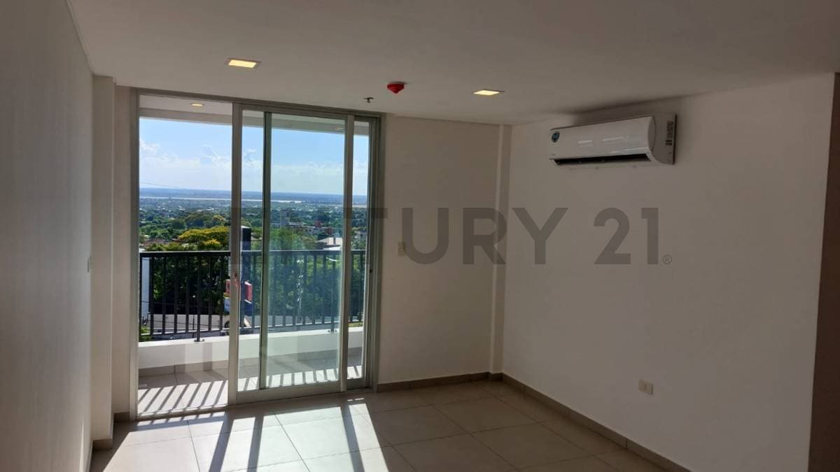 Depto 2 dormitorios, balcón con vista al Rio Paraguay y al Cerro Lambaré, foto 5