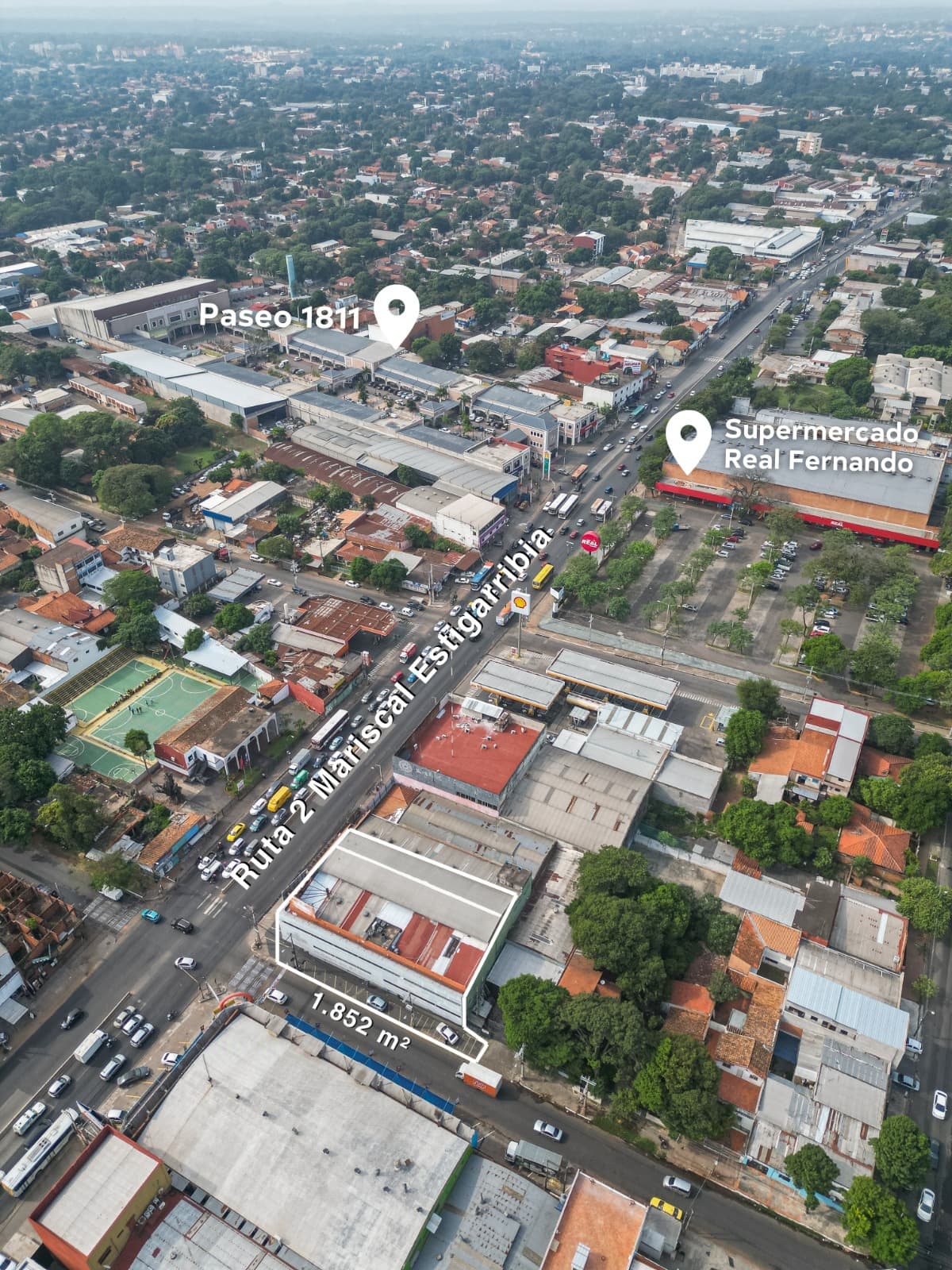 Edificio con amplio local comercial en pb y 2 plantas de oficinas — foto 2