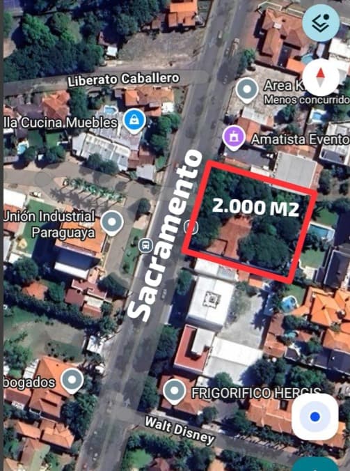 Vendo 2000m2 Sobre Sacramento - 40 De Frente Frente A La Uip