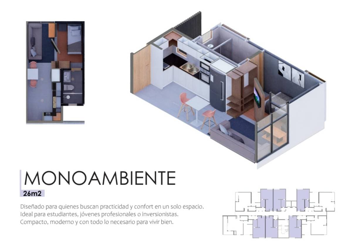 Edificio benedicto – deptos en pozo/ lambare, foto 3