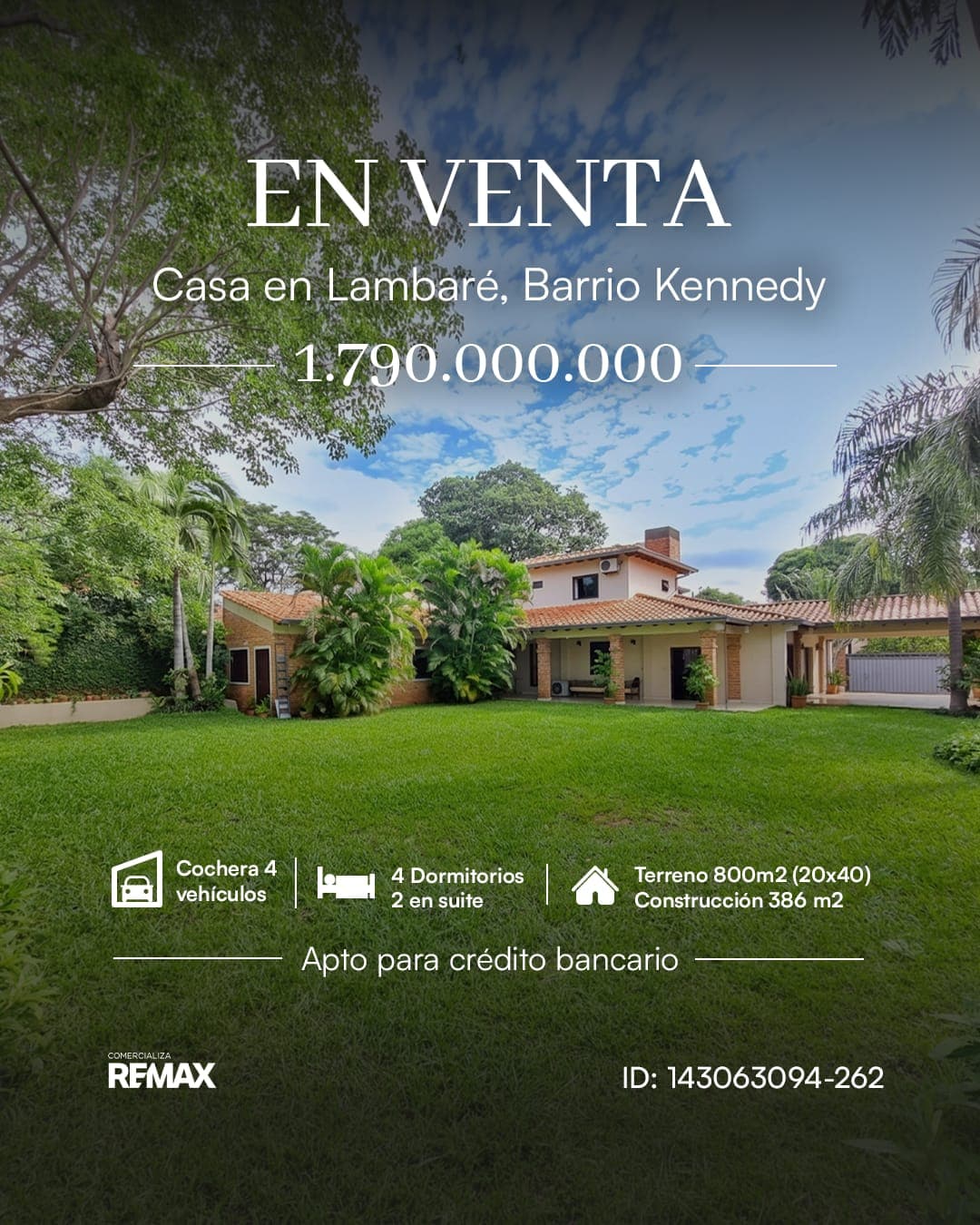 Casa-venta-bernardino Caballero, Kennedy, Lambaré, Central
