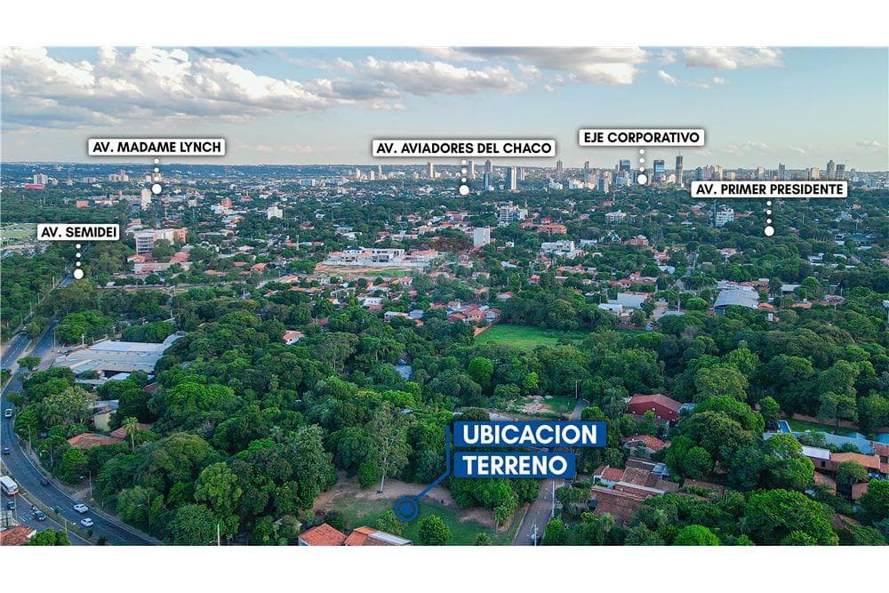 Terreno de 2.256 m² en Mbokayaty, Área Industrial 2, Cerca de Semidei, foto 3