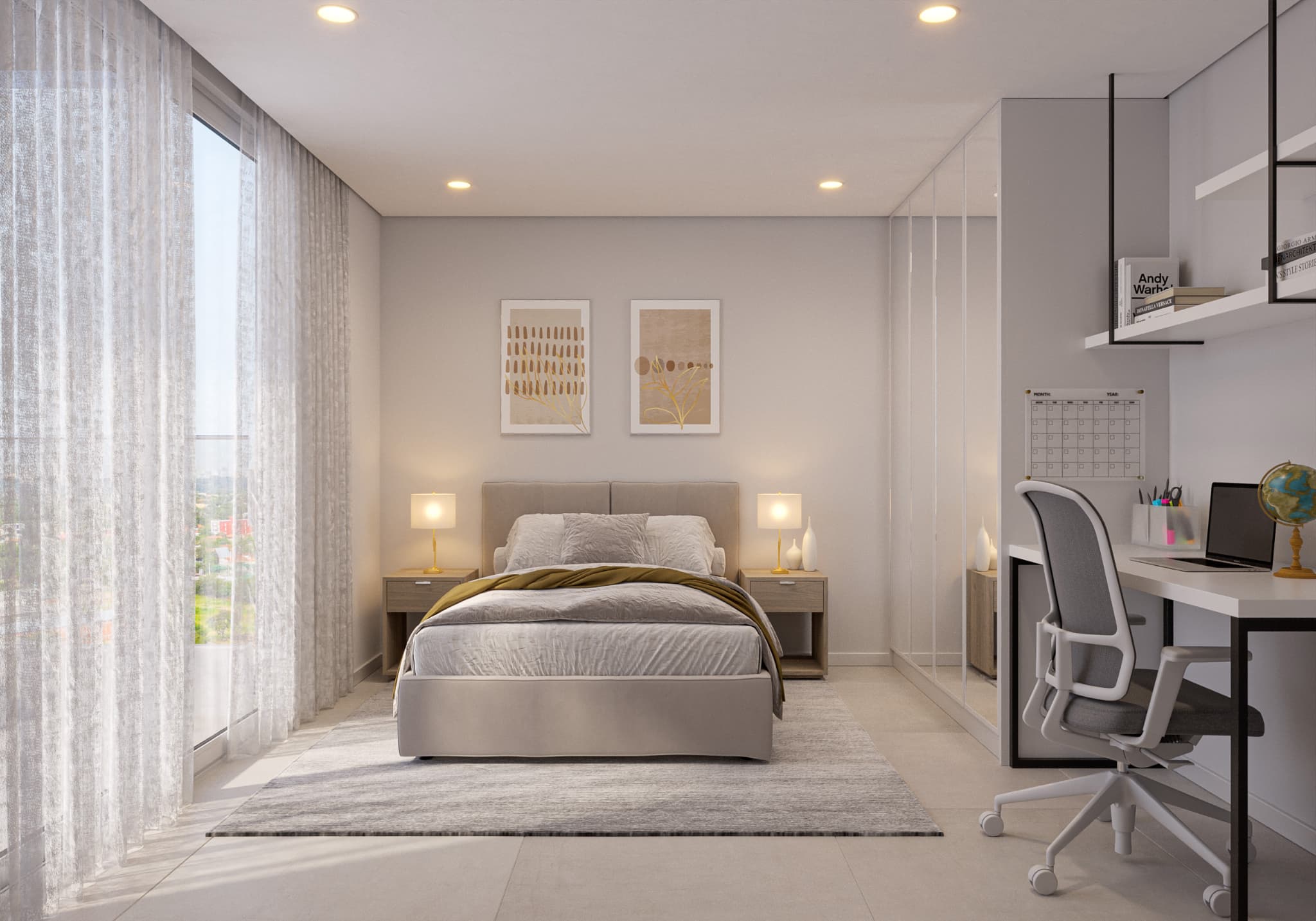 oportunidad de inversión Departamento 2 Habitaciones en Loma Pytá — foto 3