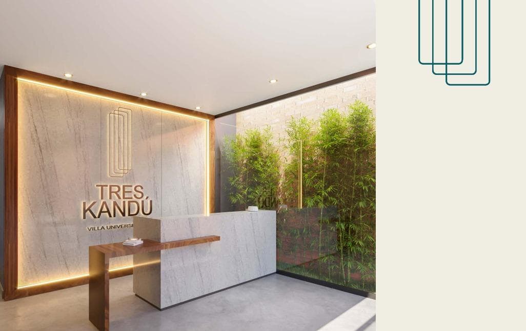 Departamento en venta monoambiente en Fernando de la Mora Zona Norte edificio 3 Kandú, foto 2