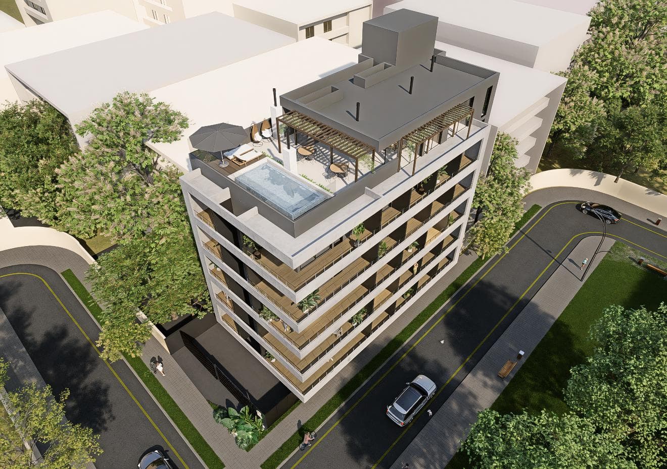 Departamento en venta 1 Dormitorio en Las Lomas Asunción Edifico R Las Lomas — foto 4